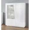 Home Affaire Highboard 120 x 146 x 43 cm Weiß hochglanz