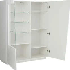Home Affaire Highboard 120 x 146 x 43 cm Weiß hochglanz