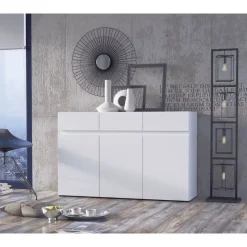 Home Affaire Rimini 135 x 86 x 40 cm Weiß