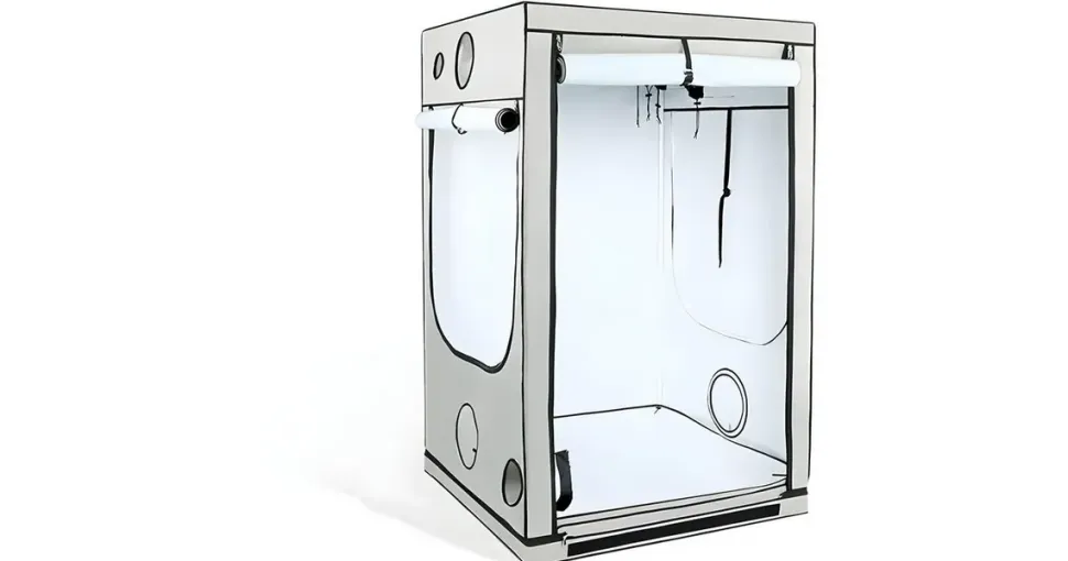 HOMEbox Growbox Wachstumszelt 120 x 90 x 180 cm