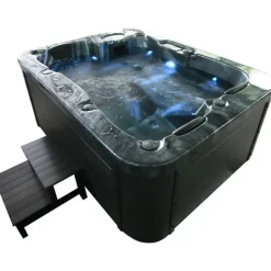 Home Deluxe Black Marble 210 x 160 x 80 cm