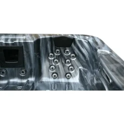 Home Deluxe Black Marble 210 x 160 x 80 cm
