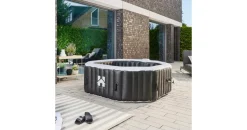 Home Deluxe Drop Ø 185 x  65 cm schwarz