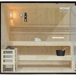 Home Deluxe SHADOW - XL inkl. 8 kW Saunaofen