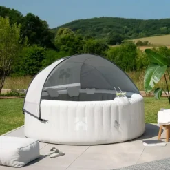 Home Deluxe Splash Beton 208 x 65 x 208 cm
