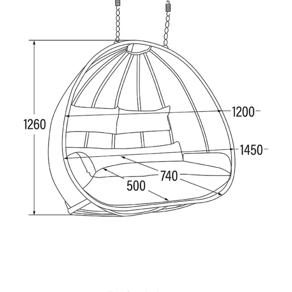 Home Deluxe Twin Korb Braun