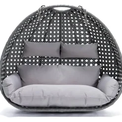 Home Deluxe Twin Korb grau