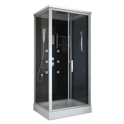 Home Deluxe Wave L Komplettdusche 100 x 80 cm