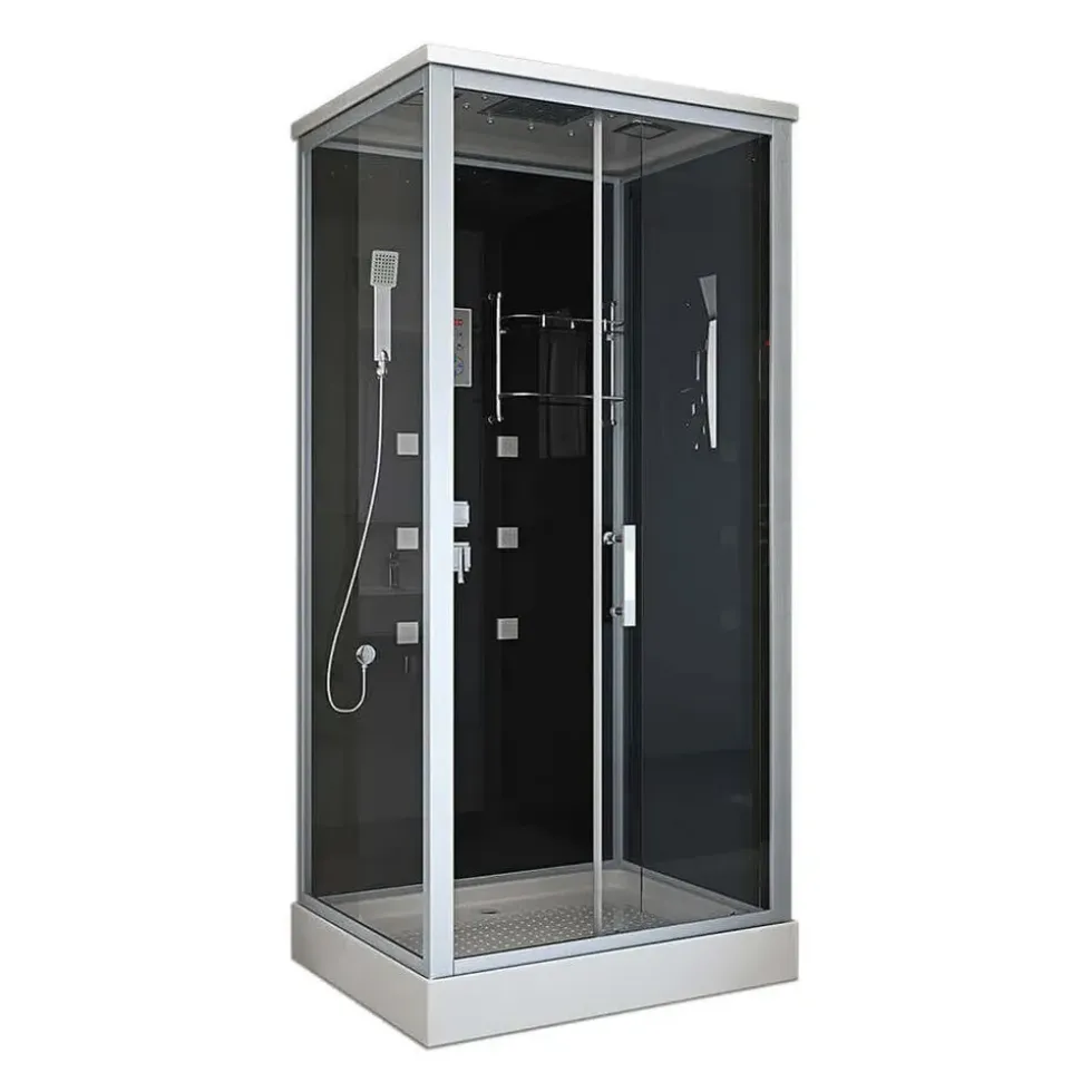 Home Deluxe Wave L Komplettdusche 100 x 80 cm