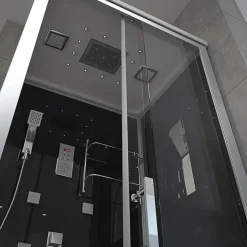 Home Deluxe Wave L Komplettdusche 100 x 80 cm