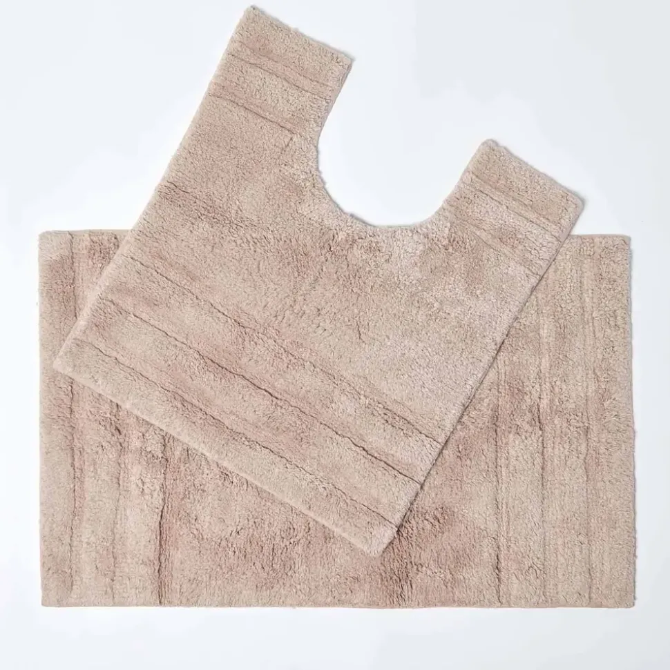Homescapes BADGARNITUR Spa Supreme 2-teilig, Baumwolle