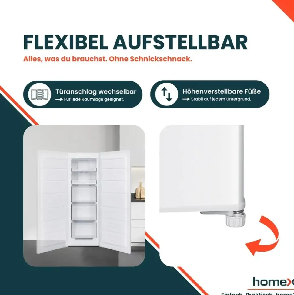 Homex FSN1611E-W Weiß