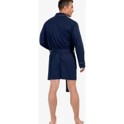 HOM Rafael Bademantel Blau XL
