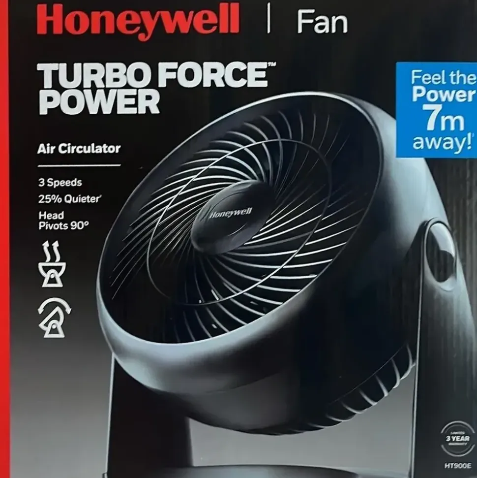 Honeywell AIDC HT-900E 18 cm Tischventilator schwarz