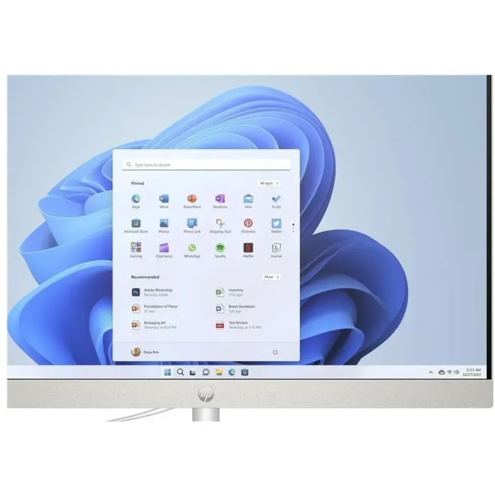 HP 27-cr0402ng All-in-One 2023 27" Full HD IPS Intel Core i5 1335U 1,3 GHz 16 GB RAM 1 TB SSD Intel Iris Windows 11 Home