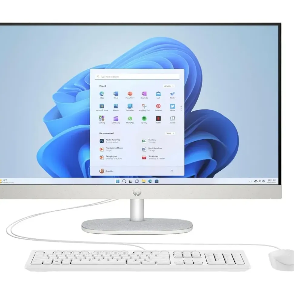 HP 27-cr0402ng All-in-One 2023 27" Full HD IPS Intel Core i5 1335U 1,3 GHz 16 GB RAM 1 TB SSD Intel Iris Windows 11 Home