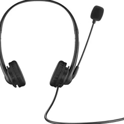 HP G2, Kabelgebunden, USB-A), Office Headset, Schwarz