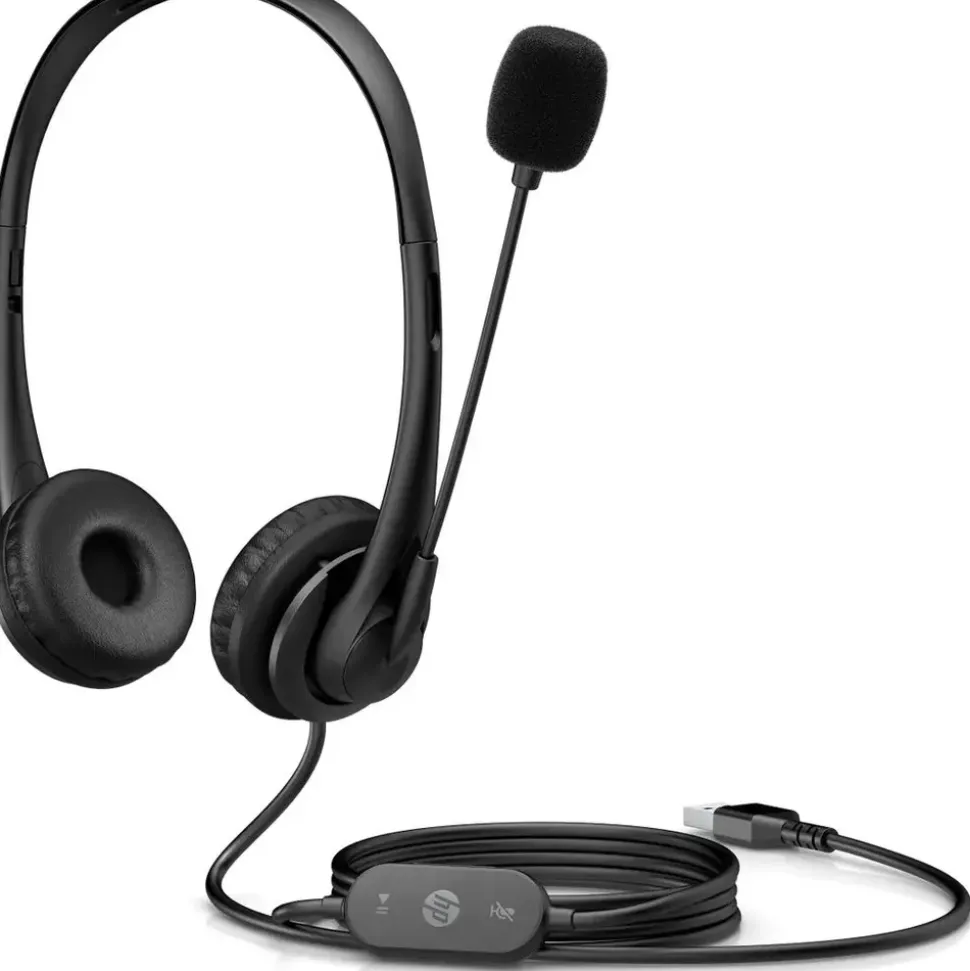 HP USB-A Stereo Kabelgebundenes Headset
