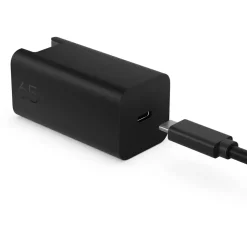 HP USB-C GaN Ladegerät/ Netzteil Schwarz, inkl. 2m USB-C Kabel, Power Delivery (PD) 3.0