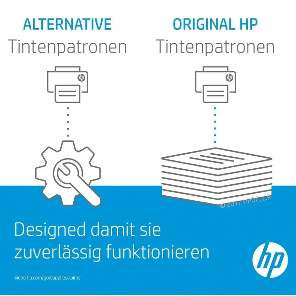 HP 950XL schwarz + 951XL CMY