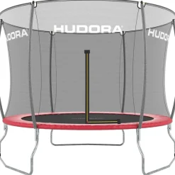 Hudora Fantastic 300V 300 cm inkl. Sicherheitsnetz rot