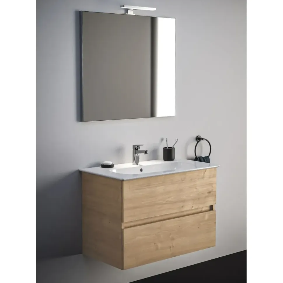 Ideal Standard Eurovit+ 2 Auszüge 80 x 44 x 55 cm Eiche