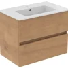 Ideal Standard Waschbeckenunterschrank 2 Auszüge 71 x 45 x 56,5 cm Hamilton Eiche