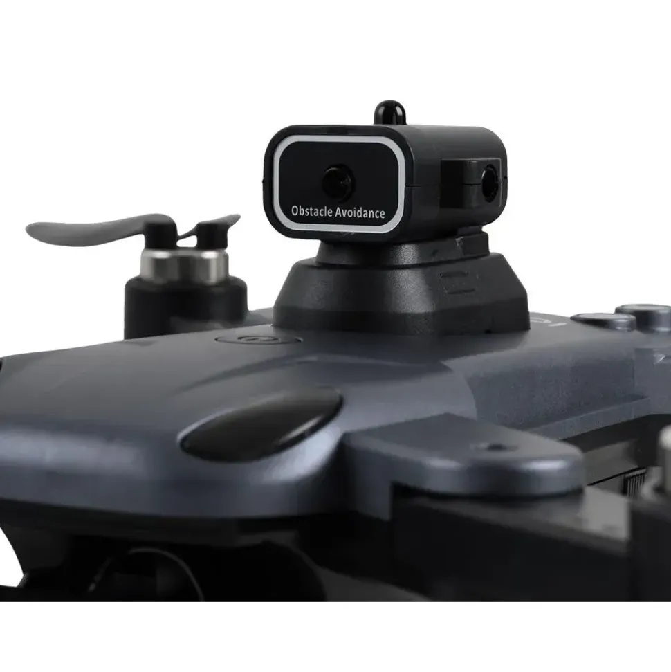 ideoon 4K Drohne mit Kamera Schwenkbar C0 Zertifiziert Faltbar GPS Rückkehr Hinderniserkennung Follow-Me