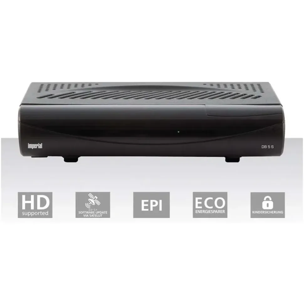 Imperial DB 5 S HD HDTV Receiver DVB-S2, Ethernet, Free-to-Air