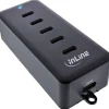 InLine 5-Port USB-C PowerHub, Ladegerät-Erweiterung, 100W,