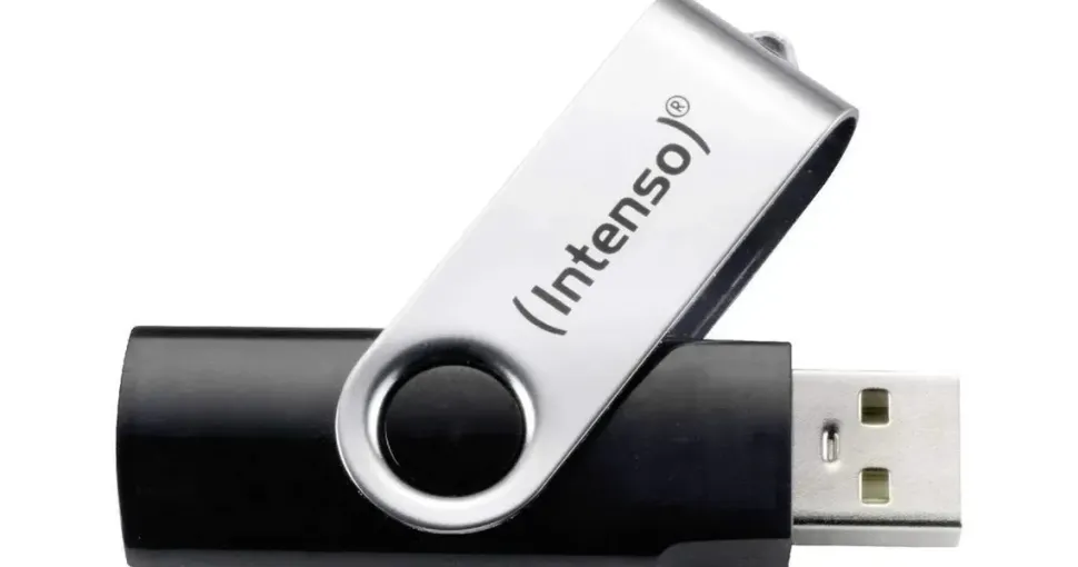 Intenso Basic Line 16GB schwarz/silber