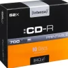 Intenso CD-R 700MB 52x bedruckbar 10er Jewelcase
