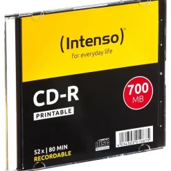 Intenso CD-R 700MB 52x bedruckbar 10er Jewelcase