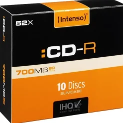 Intenso CD-R 700MB 52x 10er Jewel Case
