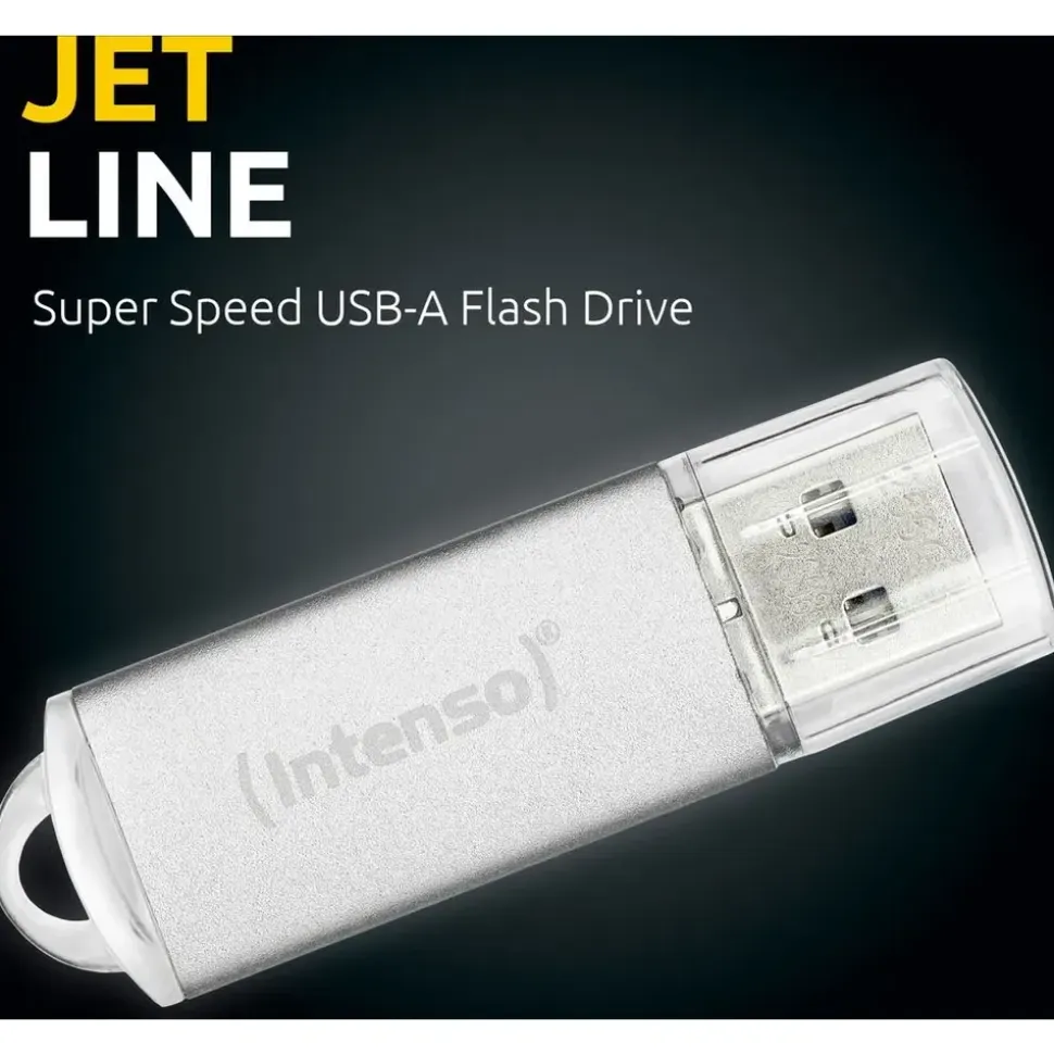 Intenso Jet Line USB 3.2 Gen 1 (3.1 Gen 1) Silber