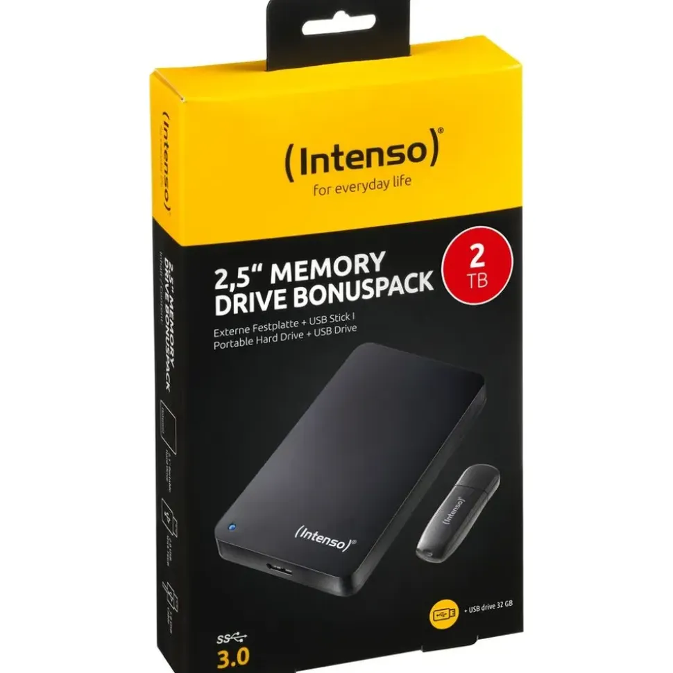 Intenso Memory Drive 2 TB USB 3.0 + USB 32 GB