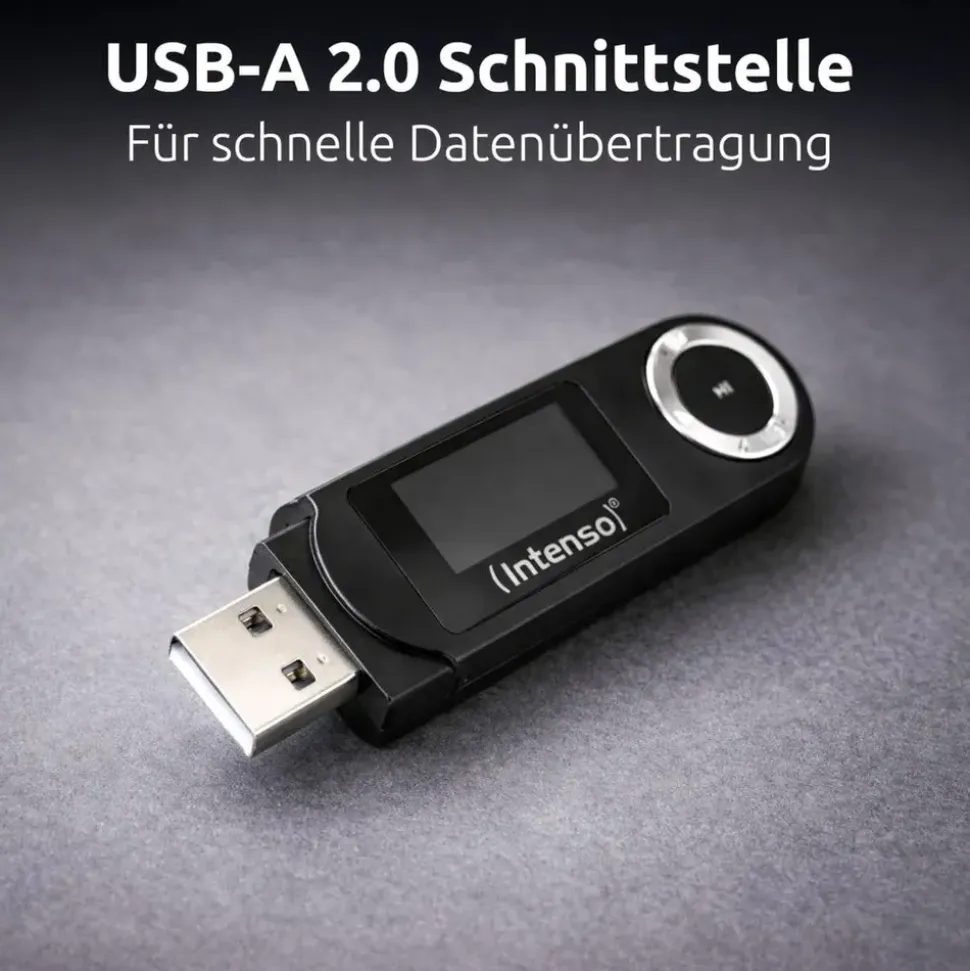 Intenso MP3 Player 64GB Music Walker MP3-Player 64GB Schwarz