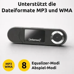 Intenso Music Walker MP3-Player 16 GB Schwarz