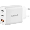 Intenso Power Adapter W65ACC GaN Ladegerät, Weiß
