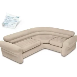 Intex Ecksofa 2-Sitzer Beige