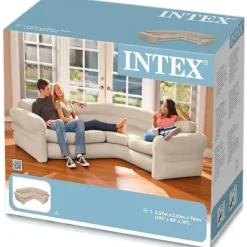 Intex Ecksofa 2-Sitzer Beige