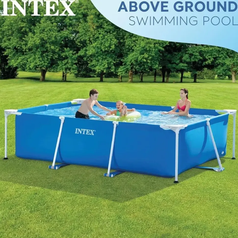 Intex Family Frame 300 x 200 x 75 cm ohne Filterpumpe