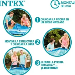 Intex Metal Frame Pool rund