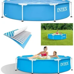 Intex Metal Frame Pool rund