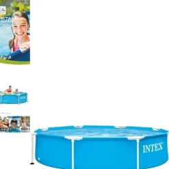 Intex Metal Frame Pool rund