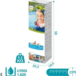 Intex Metal Frame Pool rund
