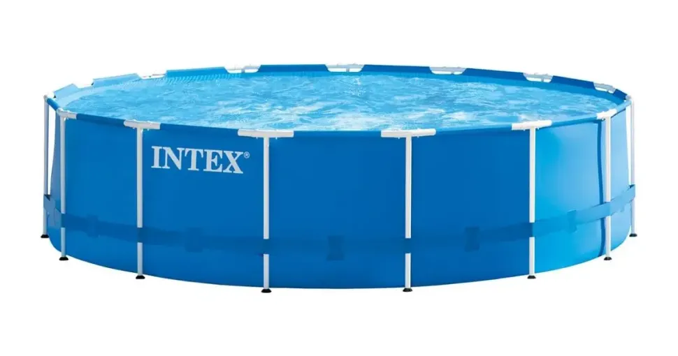 Intex Metal Frame Pool Set 457 x 122 cm inkl. Filterpumpe