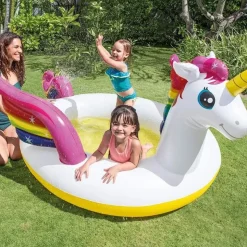 Intex Mystic Unicorn Planschbecken 272 x 193 x 104 cm