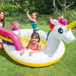 Intex Mystic Unicorn Planschbecken 272 x 193 x 104 cm