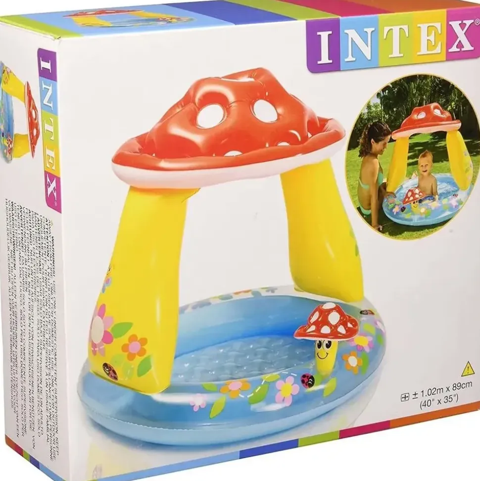 Intex Pilz Baby Pool 102 x 89 cm